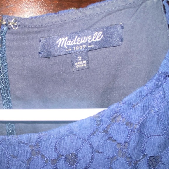 MADEWELL Navy Lace Dress - Picture 7 of 7